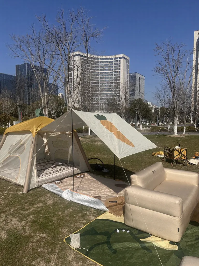 太仓露营天花板！过年躺草坪太舒服☀️ 图片 2