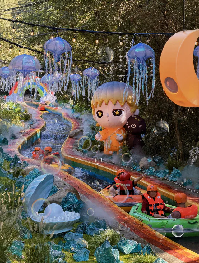 安吉漂流天花板🏄‍♂️胆小星人闭眼冲 图片 2