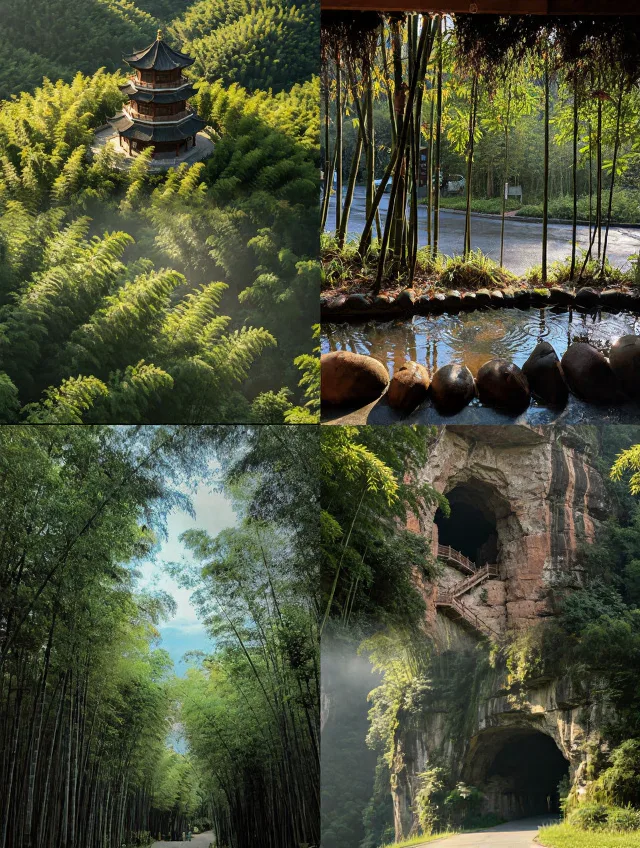 蜀南竹海24℃避暑🍃懒人直接冲！ 图片 7