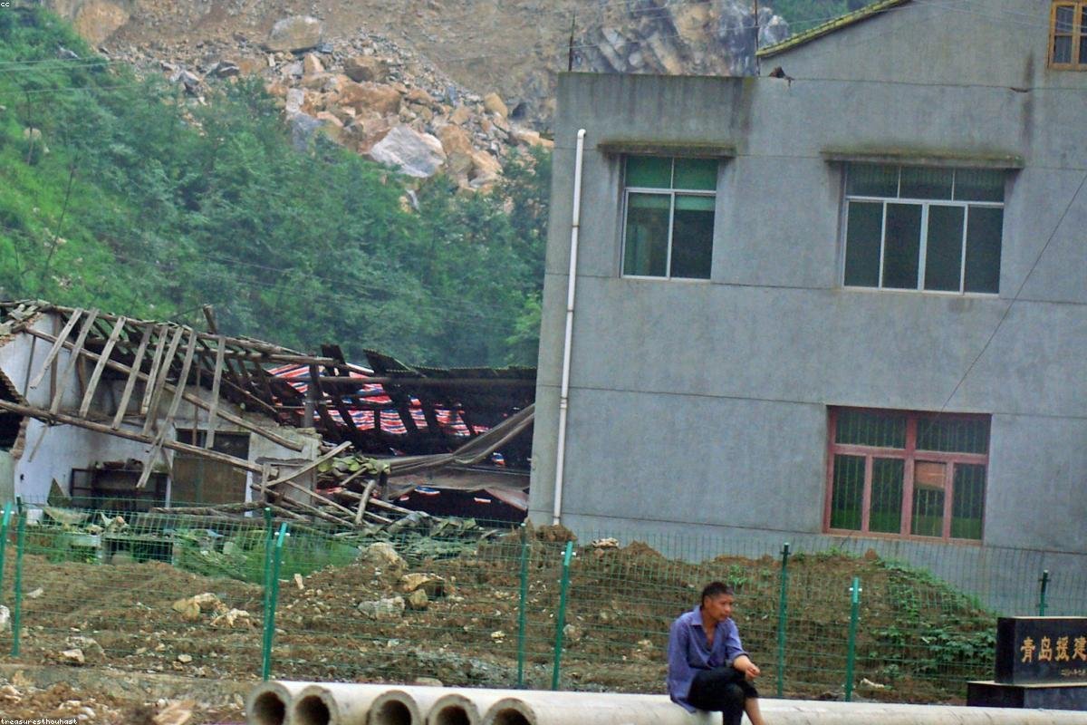 Old county town in Beichuan