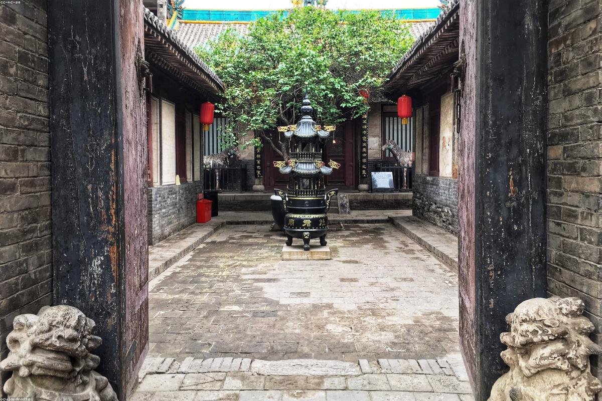武当山紫霄宫建筑群依山而建
